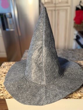 Gray Witch Hat Party Accessory - Unbranded
